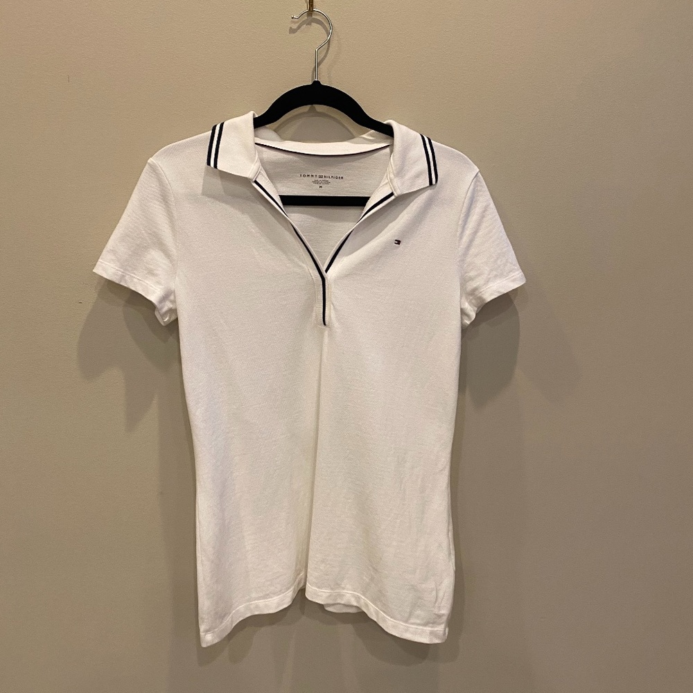 Tommy Hilfiger White Polo